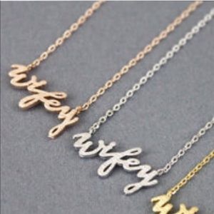 Best 25+ Deals for Wifey Jewelry | Poshmark